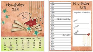baby calendar